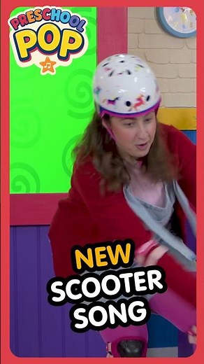 SCOOTER SONG | Dance along to new Preschool Kids Song #preschoolpop #youtubekids