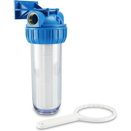 HWF 100 pre-filter with 5000l/h water flow, with wall support and pump filter key - washable 1" - Walmart.ca