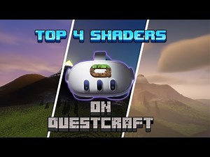 Top 4 BEST PERFORMING Shaders on QuestCraft!!