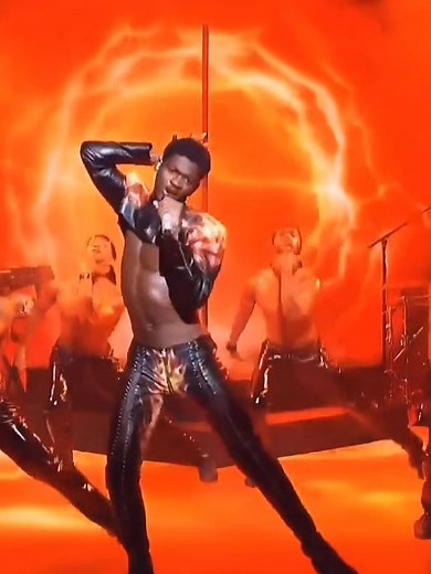 Energetic Male Dance Performance on Stage