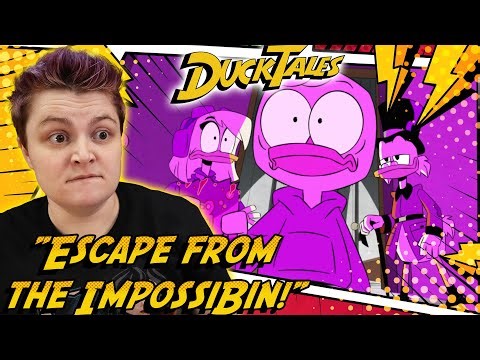 DANGER LURKS EVERYWHERE!!!! "Escape from the ImpossiBin!"!~ Ducktales 3X13 REACTION!