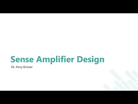 Sense Amplifier Design