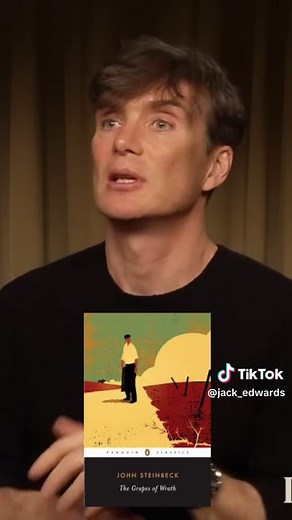 Cillian Murphy & Classic Books: Steinbeck, Tolstoy & Dostoevsky