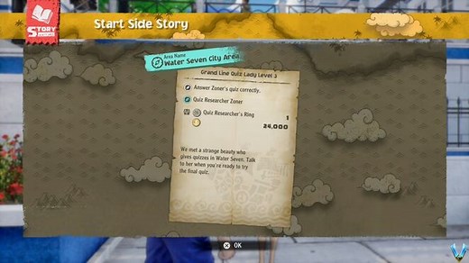 One Piece Odyssey - Grand Line Quiz Lady Level 3 Walkthrough