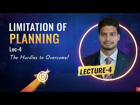Limitations of Planning in Management | Business Studies Class 12