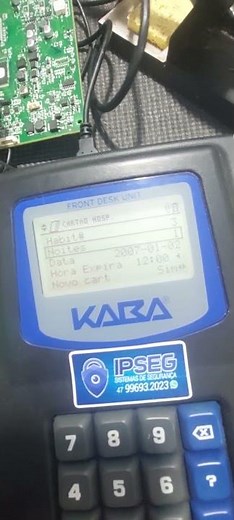 CONFIGURAR DATA DE CHECK-IN NA FDU KABA - dormakaba - IPSEG