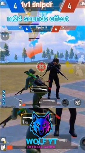 M24 Firing Sound Effect | Pure Sniper Power 🔥#wolfytgames #pubgmobileaim#pubgclips #pubg #pubgvideos
