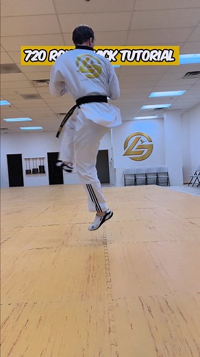 3.7K views · 78 reactions | 720 Roundhouse Kick Tutorial | LG Martial Arts #martialarts #taekwondo #720kick | Liam Gutmacher TKD | Facebook