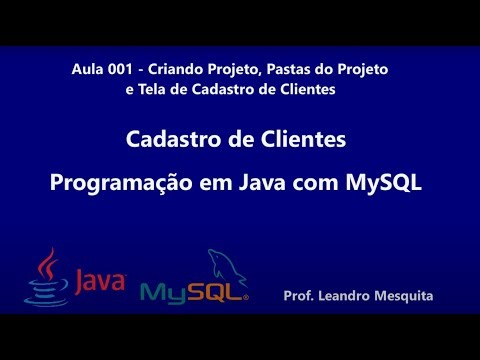 Aula 001 - Criando um projeto novo Netbeans + Java