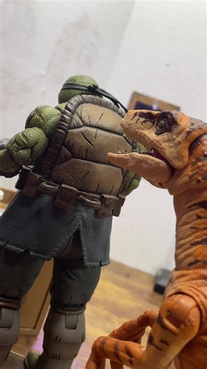 Funny Dinosaur Clayman Action Figures Scene