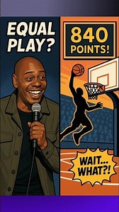 👉 Dave Chappelle on Equality: “LeBron in the WNBA? 840 Points a Game!” 😂🔥