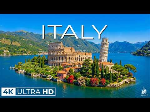 Italy 4K 🇮🇹 | Cinematic Landscapes of Tuscany, Amalfi Coast & Dolomites in Ultra HD