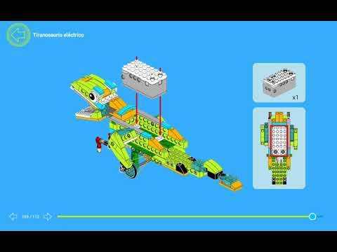 Lección 19. Grupo 2. 2.Tiranosaurio eléctrico- Robot Master