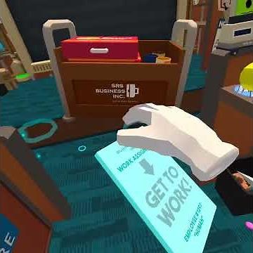 My first time playing Job Simulator