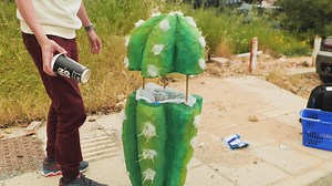 4M views · 15K reactions | Pavement Cracks Turned Into Smart Trash Solutions | Green Bean | Facebook