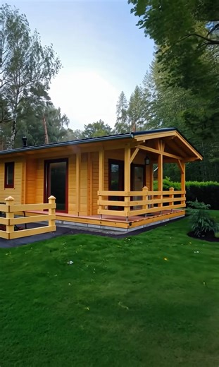 5.2K views · 44 reactions | Unique Tiny Log Cabin 朗 | Tiny House Designs | Facebook