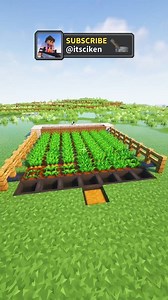 722K views · 7.2K reactions | Minecraft Easy Crop Farm  #reels #minecraft #minecraftbuilds #minecrafttutorial | Itsciken | Facebook