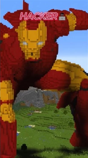 Minecraft TNT IRON MAN HOUSE BUILD CHALLENGE - NOOB vs PRO vs HACKER vs GOD