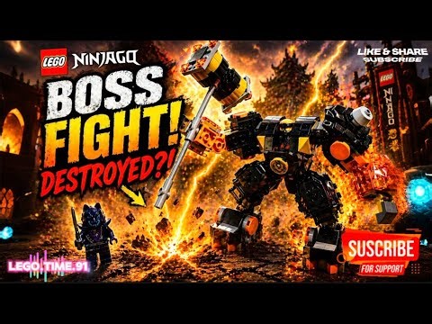 LEGO NINJAGO BOSS FIGHT! 🔥 Can This Monster Be Stopped?!