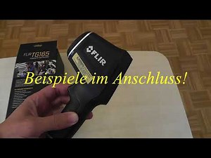 Flir TG165 Test meiner Wärmebildkamera