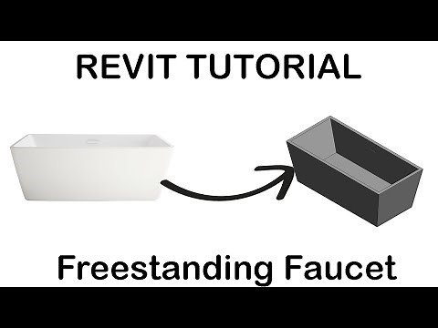 Revit Tutorial - Freestanding Bathtub