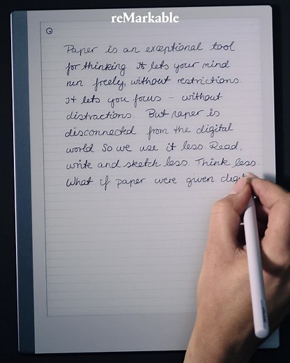 6.1M views · 13K reactions | Just like paper. Only better. reMarkable 2. | reMarkable | Facebook