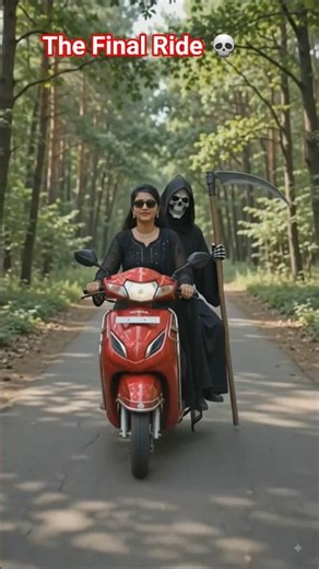 The Final Ride: When Death Becomes Your Companion 💀 #shorts