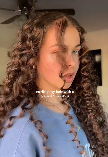 Curling Hair with a Pencil: Step-by-Step Tutorial