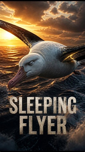 This Bird Sleeps While Flying 😳