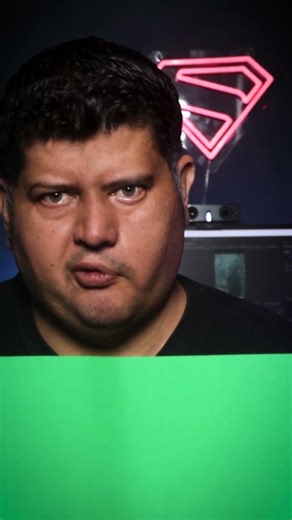 Green Screen Backdrod vs Green Poster Board for VFX! #filmmaking #vfxshorts