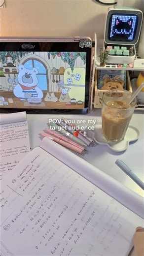 POV: you are my target audience ̟ !! #study #desksetup #studywithme #aesthetic #asmr