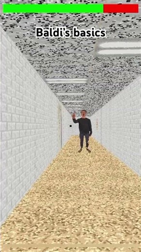 Baldi’s basics in Minecraft part 3 #baldibasics #music #shorts