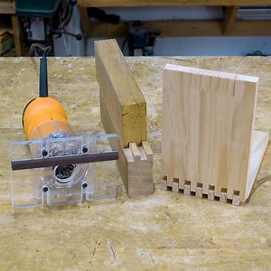 164K views · 1.6K reactions | Awesome woodworking tips and tricks DIY router JIG for box joints and wood panel joints | Woodworking Tools TV | Facebook