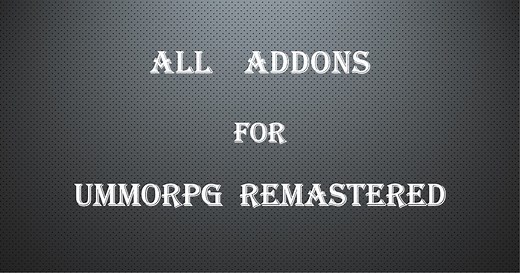 All addons for uMMORPG Remastered | Integration | Unity Asset Store