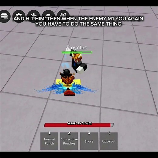 how to do a backlash tutorial #strongestbattlegrounds #roblox