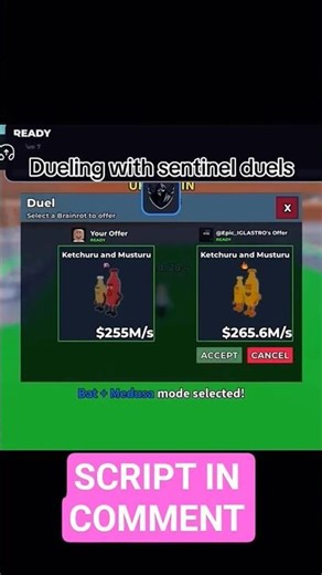 EZ WIN WITH THIS SCRIPT FOR STEAL A BRAINROT DUELS # stealabrainrot #robloxscript #roblox