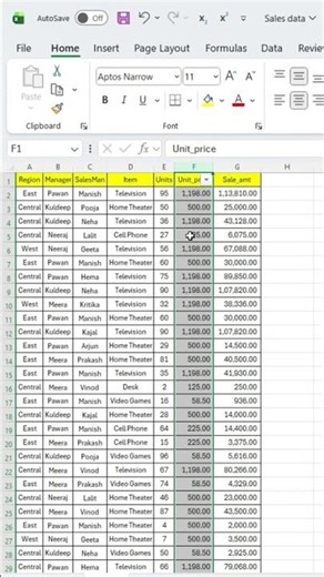 Ctrl + Shift + L 🔥 Excel ka Powerful Filter Shortcut | Data Sorting Fast 🚀