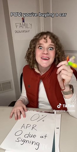 Replying to @nicolekbrazil #comedy #character #pov #fyp #skit #asmr #cardealership #parody #satire #comedian #actor #writer