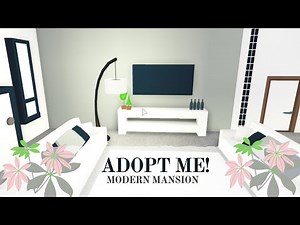 🌼Adopt Me! Modern Mansion! Speed Build!🌼(2 PART)