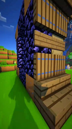 Transparent Nether Portal Tutorial | Minecraft Building