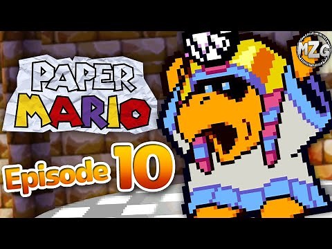 Paper Mario Gameplay Walkthrough Part 10 - Tutankoopa Boss! Dry Dry Ruins! Chapter 2!