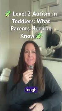 What Level 2 Autism REALLY Looks Like in Toddlers #autismawareness