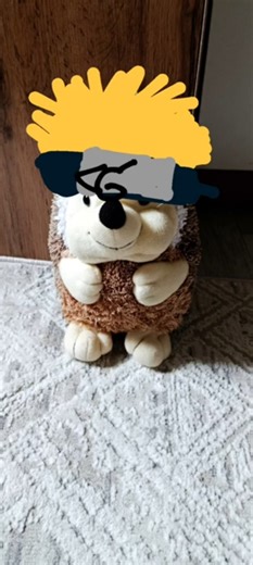 Naruto Plush Makeover – Cute Hedgehog Edition!|Naruto art #naruto #relaxdrawing