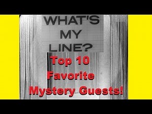 Best Celebrity Moments of What's My Line