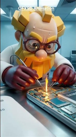 AI Animation: The Secret Life of Phone #VFX #3DAnimation #Shorts #Trending