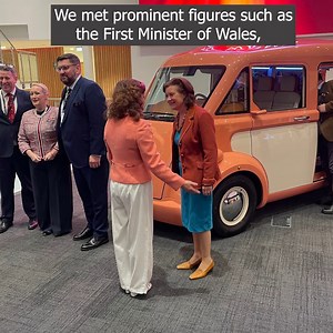 What a privilege for the carbon fibre bodied all-electric #MorrisJE to be in pride of place at the Wales Investment Summit at ICC Wales, yesterday. In attendance were HRH Prince William (more photos to follow), First Minister Eluned Morgan, Economy Secretary Rebecca Evans, UK Government Business Secretary Peter Kyle, Andrew Goodall, permanent secretary for Wales, and presenters Alex Jones and Sian Williams. Register your interest here: https://zurl.co/HYrdJ #WalesInvested #InvestInWales2025 #Cym