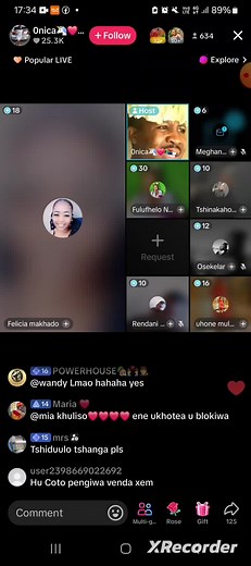 Exploring User Interface of Live Streaming Apps