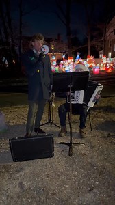 126 reactions · 11 comments | Tonight‘s tree lighting starts at 7 o’clock, we have music now.❤️ Larry and his son Maksim. | Hulmeville Borough | Facebook