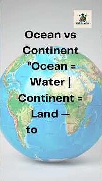 Oceans and Continents Class 6 SST II Oceans and Continents social science class 6 #shorts #ytshorts
