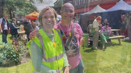 5.2K views · 31 reactions | 朗朗朗 Redditch Pride #pridemonth  Summer Saturday with Andrew Easton #worcestershire #redditch Vintage Trax GlastonBeoley Music Festival Reimagine Redditch Redditch BID   https://www.bbc.co.uk/sounds/play/p0hyc2br? | BBC Hereford & Worcester | Facebook